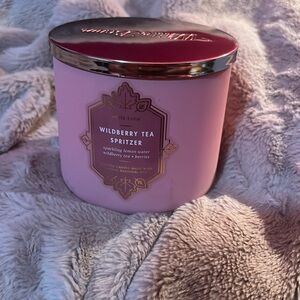 wildberry tea spritzer 3 wick candle